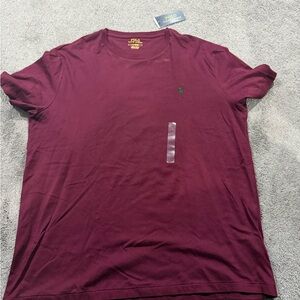 Polo by Ralph Lauren Men's Maroon Tee